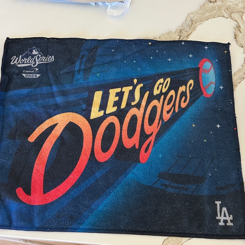 World Series Dodgers Blue Flag